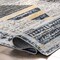 Nuloom Sarai Machine Washable Distressed Diamond Area Rug 4ft x 6ft KKON10A-406 - alternate 2